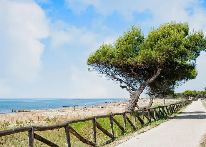 Great Flat Close To The Sea